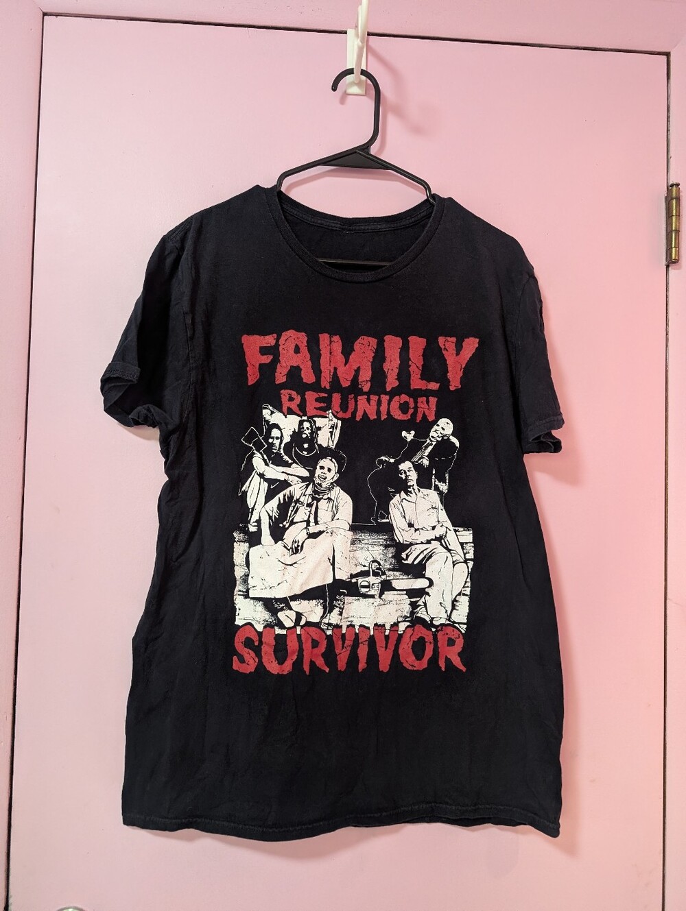 Texas Chainsaw Family Reunion Survivor T-Shirt